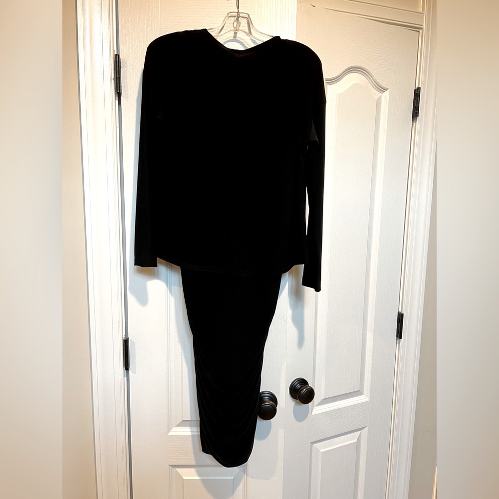 Picadilly Design Dress with Ruched Sides